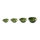 Green Cabbage Nesting Bowls | Set of 4