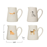 Hand-Painted Ceramic Animal Creamer