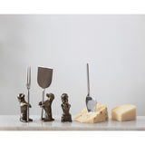 Aluminum Dog Cheese Knife Set | Set of 3