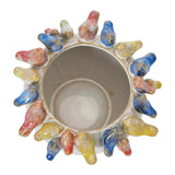 3D Bird Rim Ceramic Planter