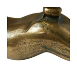 Antique Brass Finish Aluminum Rabbit Figurine