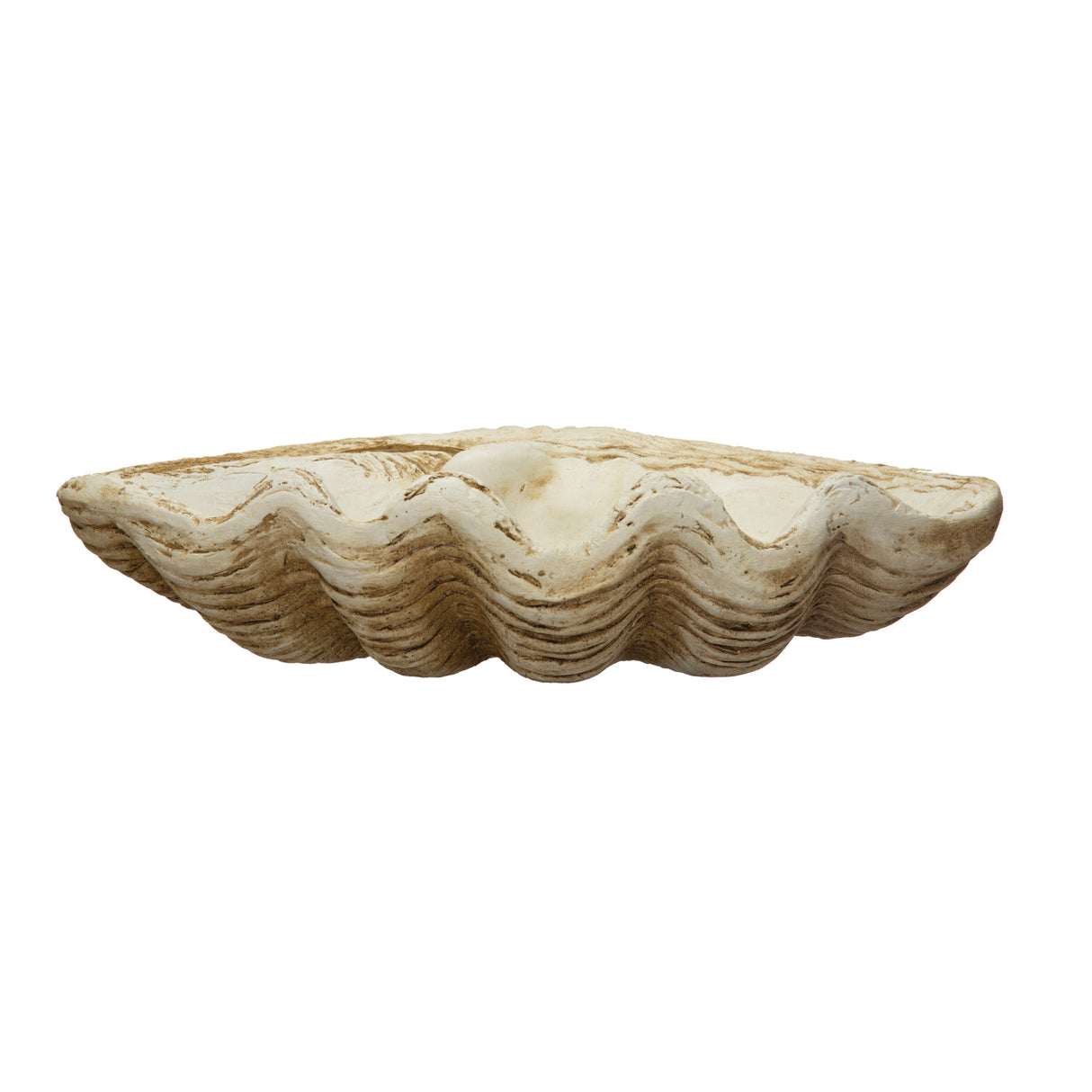 Large Clamshell Centerpiece Bowl
