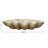 Large Clamshell Centerpiece Bowl