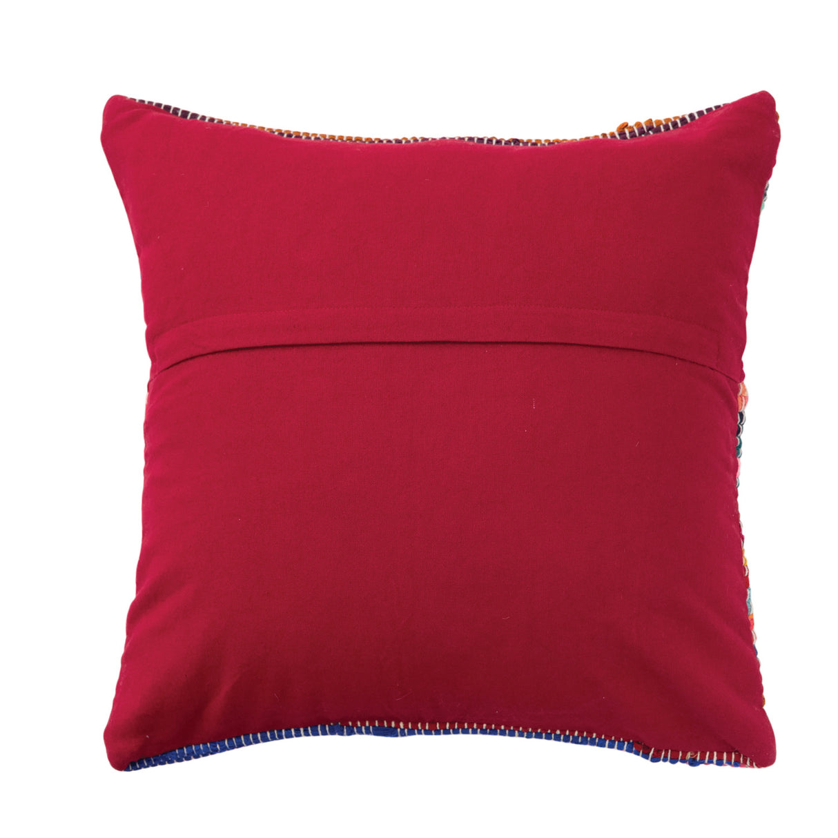 Woven Recycled Cotton Chindi Pillow