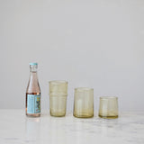 Hand-Blown Green Glass Tumbler | 6 oz