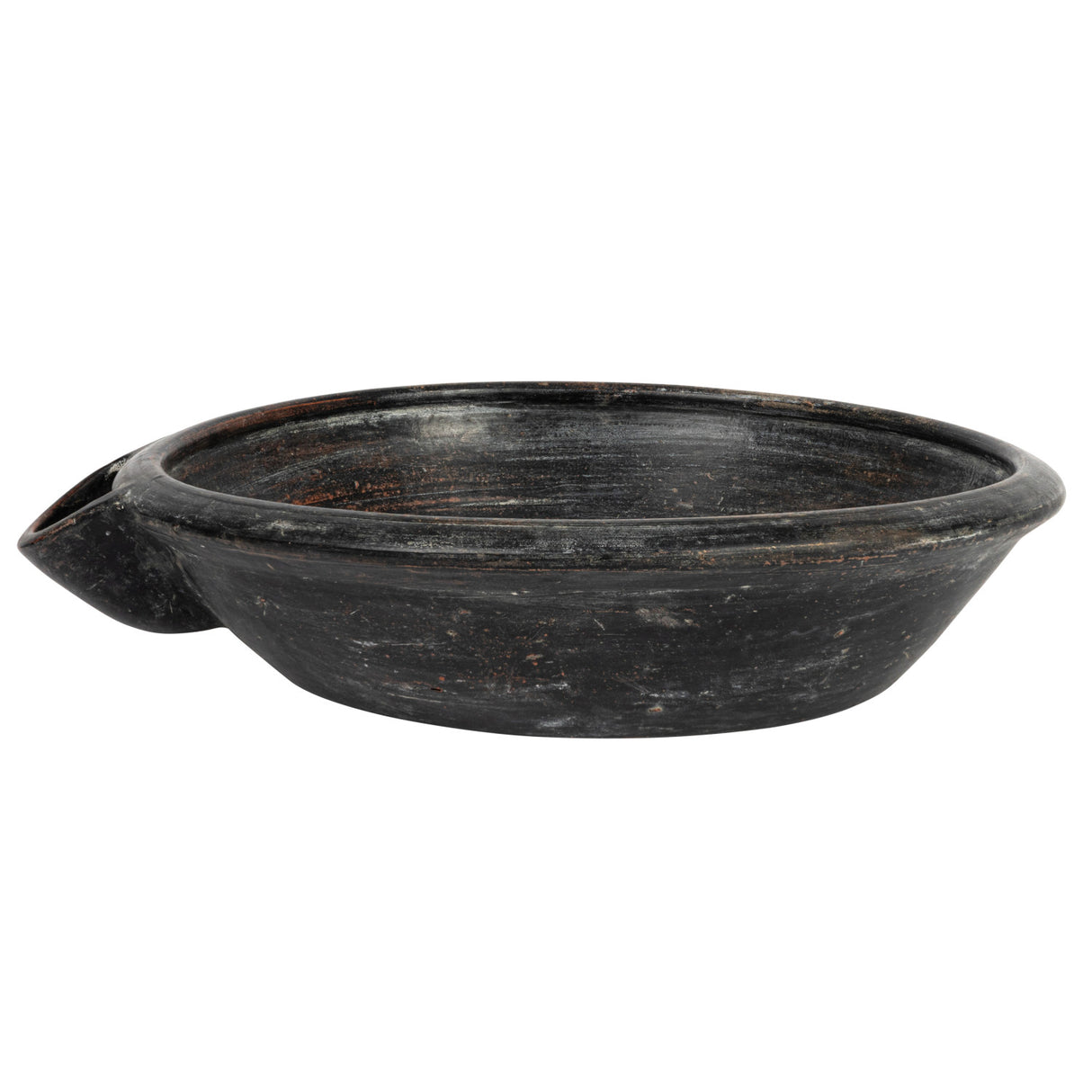 Vintage Inspired Black Clay Dahi Bowl