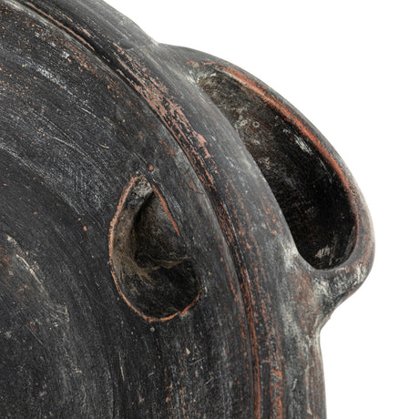 Vintage Inspired Black Clay Dahi Bowl