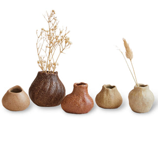 reactive glaze stoneware vases by Creative Co-Op