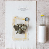 Distressed Gold Cast Iron Bee Bottle Opener