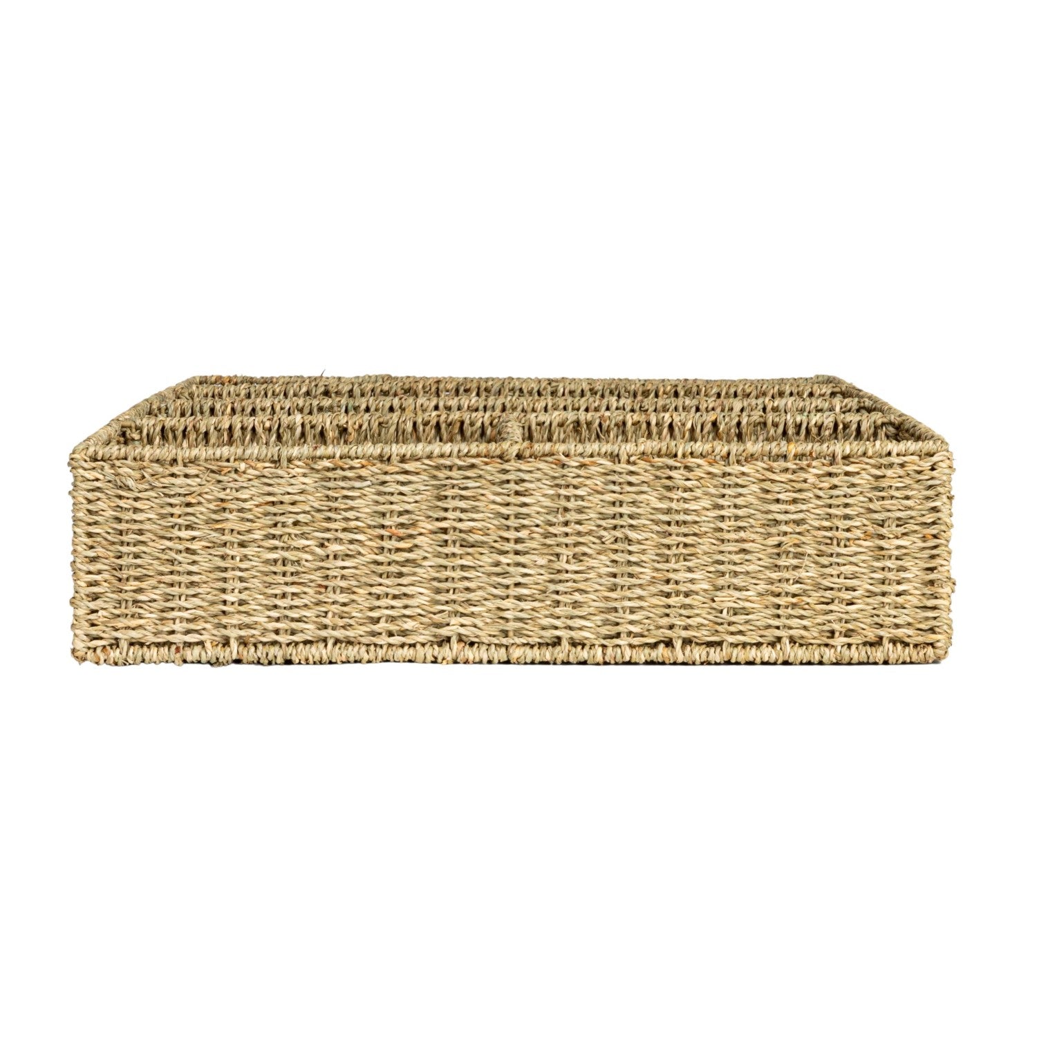 Rust and Cinder Seagrass Basket - Thumbnail 4