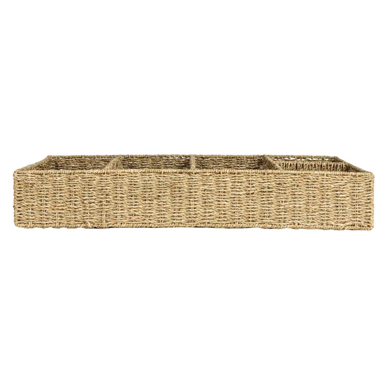 Rust and Cinder Seagrass Basket
