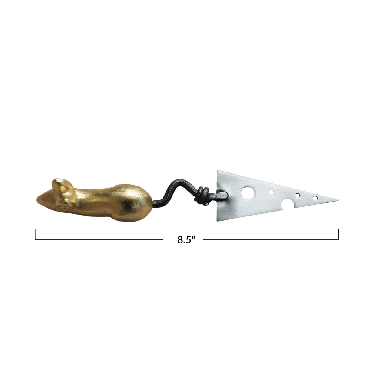 Cheese Knife with Cheese Shaped Blade & Mouse Shaped Handle