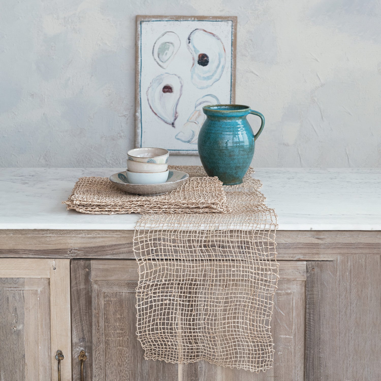 Creative Co-Op Banana Leaf Table Runner - Thumbnail 3