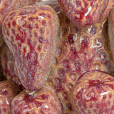 3D Strawberry Ceramic Planter Vase