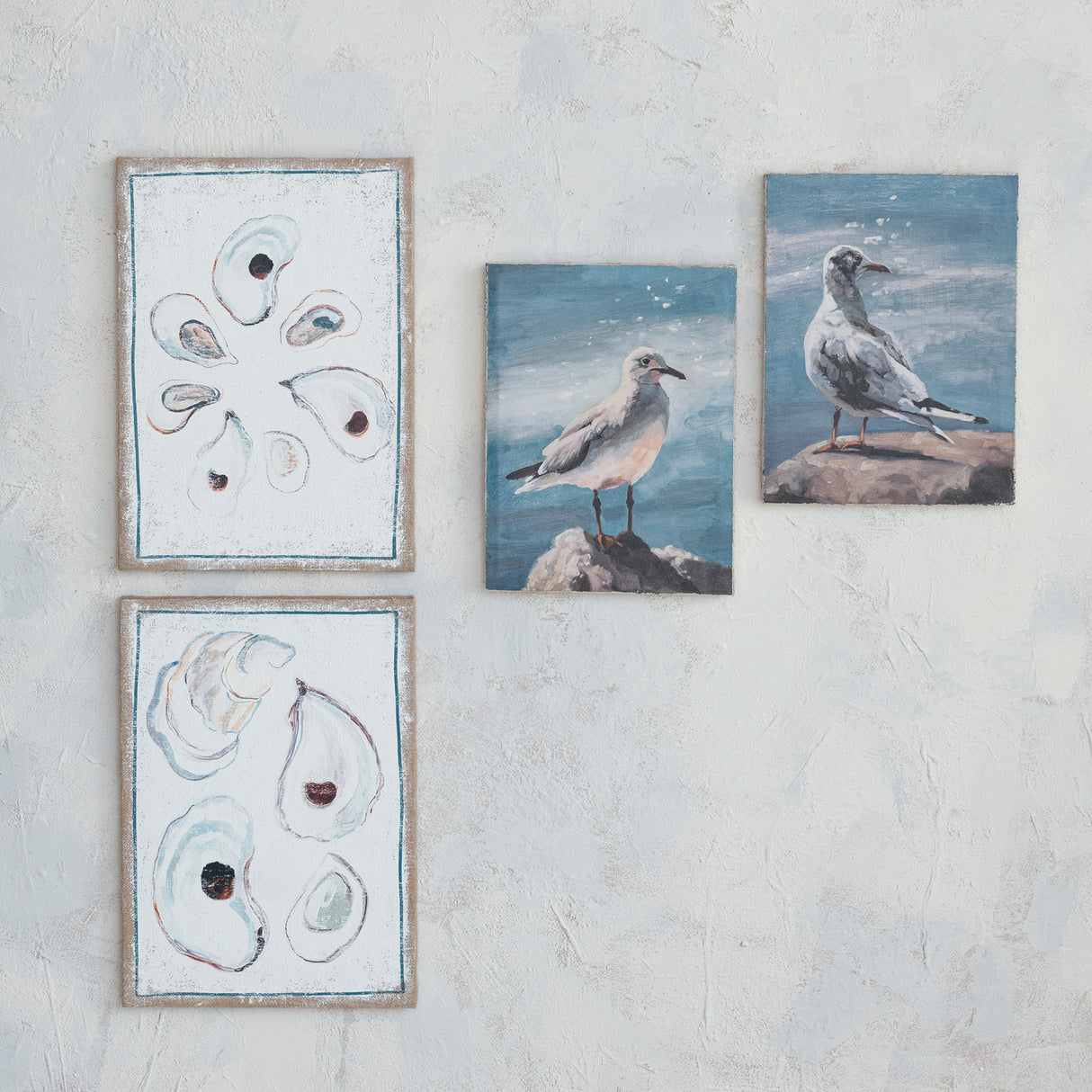 Seagull Coastal Canvas Wall Art