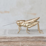 Gold Grasshopper Decorative Figurine