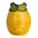 Hand-Painted Stoneware Ceramic Lemon Pitcher