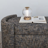 Antique Brass & Pleated Glass Metal LED Touch Lamp | Rechargeable