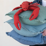 Lobster Shaped Accent Pillow