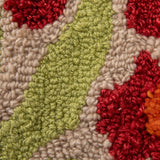 Vibrant Square Tufted Floral Throw Pillow | Indoor & Outdoor