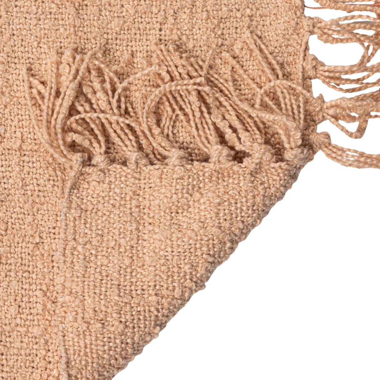 Tufted & Embroidered Butterfly & Insect Woven Throw Blanket | 60" x 50"