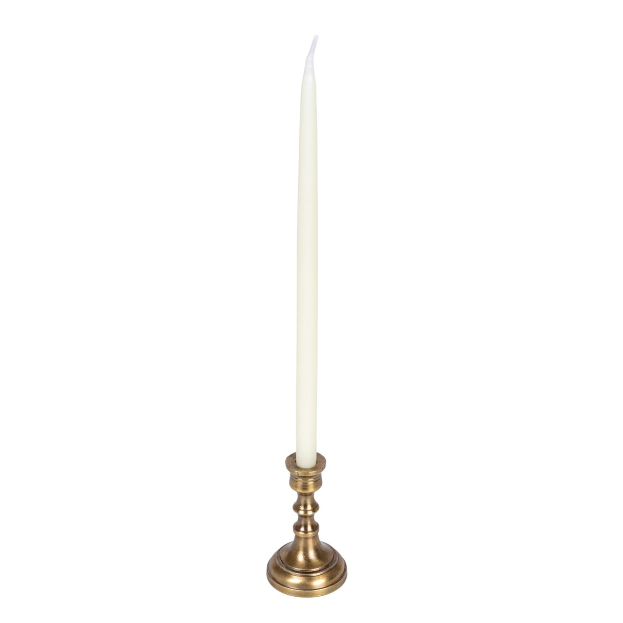 Antique Brass Mini Taper Candle Holder