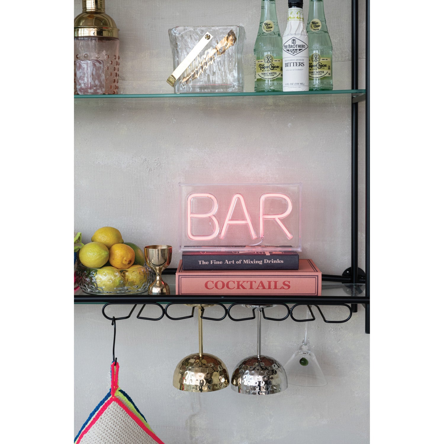 BAR Red LED Faux Neon Light - Thumbnail 3