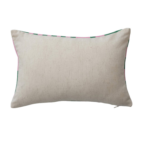 I Am the Boss Checkered Accent Pillow