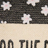Reserved for the Dog Embroidered Lumbar Pillow
