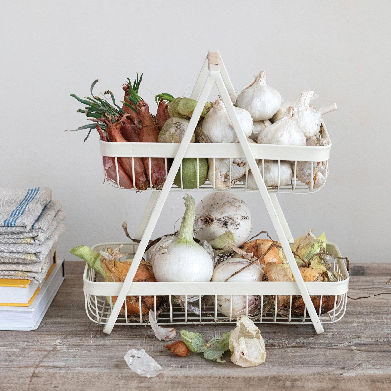 Creative Co-Op Wire Tray Baskets - Thumbnail 5