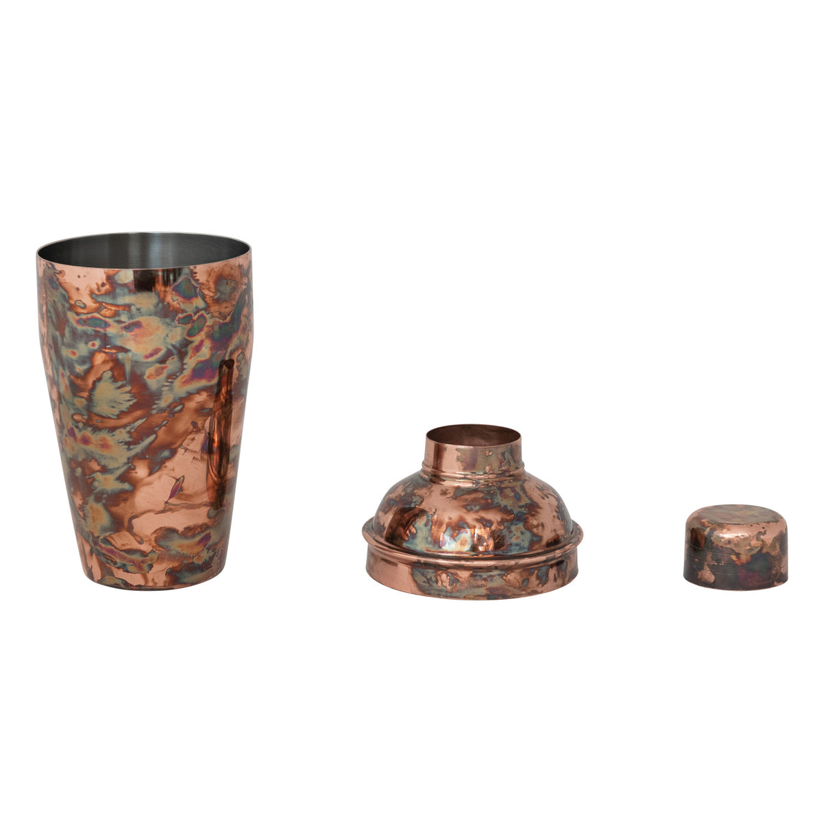 Oxidized Copper Cocktail Shaker