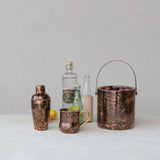 Oxidized Copper Cocktail Shaker