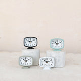 Mini Metal Footed Alarm Clock | 4 Colors