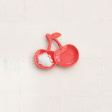 Cherry Shaped Red Ceramic Dish