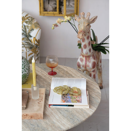 Vintage-Inspired Carousel Giraffe Planter