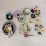 Ceramic Flower Shaped Plate with Reactive Glaze