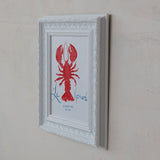 Le Homard Framed Lobster Wall Art