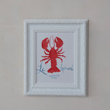 Le Homard Framed Lobster Wall Art