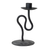 Hand-Forged Iron Taper Candle Holder