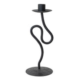 Hand-Forged Iron Taper Candle Holder