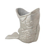 Aluminum Nickel Finish Fish Bottle Holder