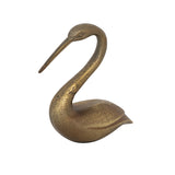 Antique Brass Aluminum Bird Figurine