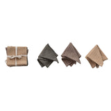 Stonewashed Cotton Striped Dish Cloth (Set of 3)