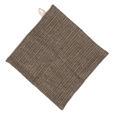 Stonewashed Cotton Striped Dish Cloth (Set of 3)