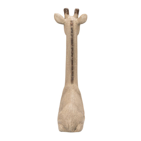 Distressed Giraffe Calf Sculpture
