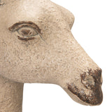 Distressed Giraffe Calf Sculpture