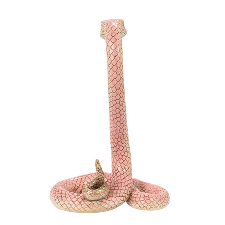 Pastel Coiled Resin Snake