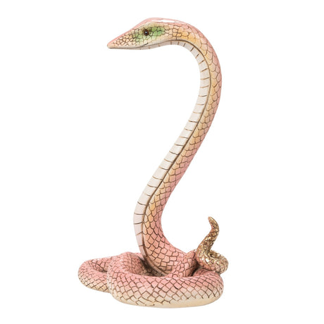 Pastel Coiled Resin Snake