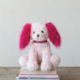 Pink & Fuchsia Plush Dog