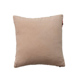 Embroidered Floral Throw Pillow